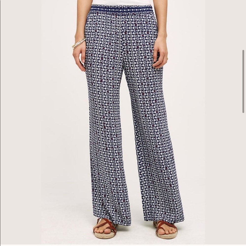 HEI Anthropologie Wide Leg Pants